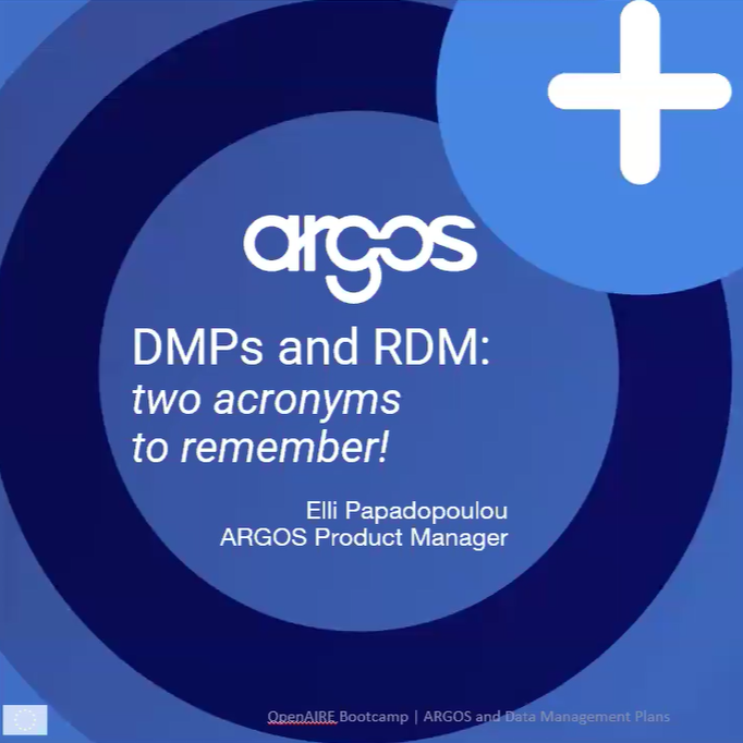 DMP webinar by OpenAIRE