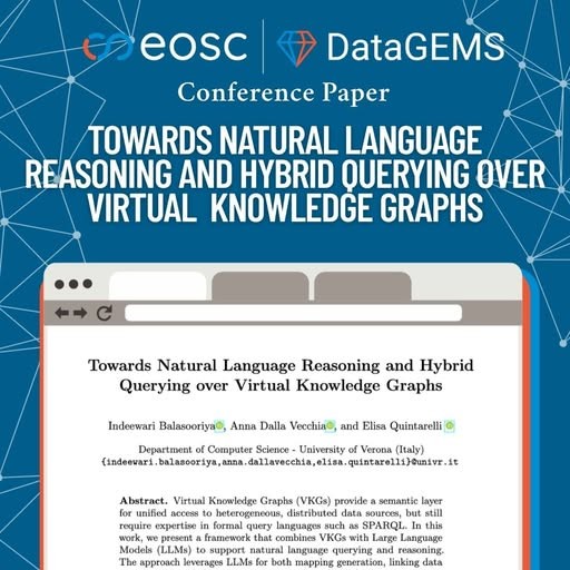 Towards Natural Language Reasoning and Hybrid Querying over Virtual Knowledge Graphs